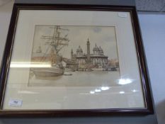 Framed Print of Princes Dock - Hull
