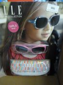 *Pair of Elle Girls Small Sunglasses - Pink