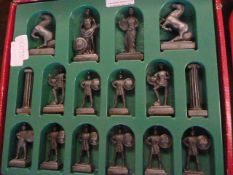 Cast Metal Chess Set