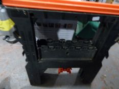 Pair of Plastic Folding Trestles