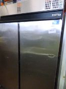 *Foster Stainless Steel Double Door Freezer - Not Tested