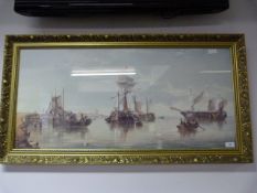 Gilt Framed Maritime Print