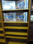 Mahogany Open Fronted Set of Bookshelves