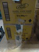 36 Half Pint & 17 Pint Tulip Glasses