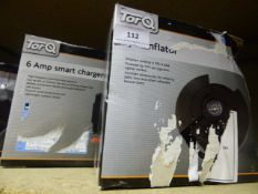 *Torq 6amp Battery Charger and Tyre Inflator