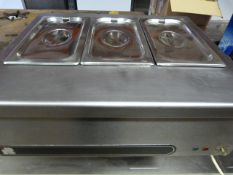 Parry 3 Pot Bain Marie
