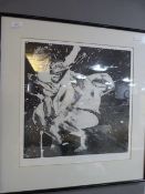 Contemporary Black and White Print