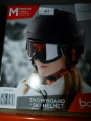 *BOLLE ADULT HYBRID HELMET - MEDIUM