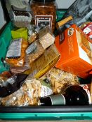 *Mixed box of Groceries containing Peanut Butter Pretzels - Christmas Biscuits - Hazelnut Cakes etc