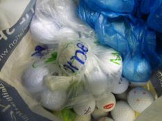Bag containing Golf Balls