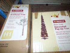 Homebase Pop Up Christmas Tree & Another