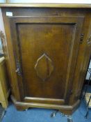 Mahogany Corner Cabinet
