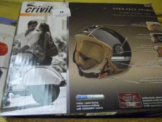 Crivet Open Faced Trendy Look Helmet Size XL