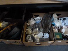3 Boxes of Assorted Bric-a-Brac