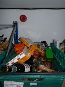 *Mixed box of Groceries containing Turkish Delight - Ciders - Shortbread etc