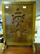 Oak Fire Screen