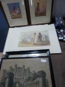 4 Framed & 4 Unframed Prints