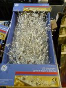 *100 Light Glitter Gem Garland