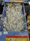 *100 Light Glitter Gem Garland