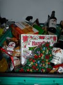 *Mixed box of Groceries containing Turkish Delight - Ciders - Shortbread etc