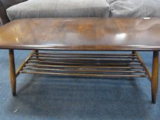 Ercol Dark Oak Occasional Table