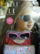 *Pair of Elle Girls Small Sunglasses - Pink