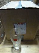 17 Worthingtons Pint Glasses