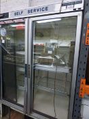 *Eurofrigo Display Refrigerator enclosed by Double Doors