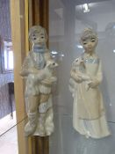 Pair of Sango Figures