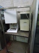 *Stainless Steel 2 Tier Mobile Stand