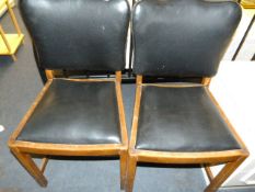Pair of Walnut Dining Chairs