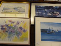 4 Framed Prints - 1 of Which is A Limited Edition of The Deep in Hull