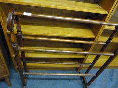 Mahogany Towel Rail