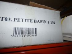 *Stainless Steel Wash Hand Basin with Pedestal