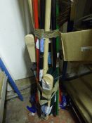 *Bundle of Assorted Brush Heads and Shafts
