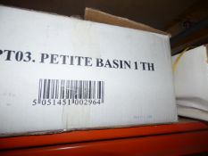 *Stainless Steel Wash Hand Basin with Pedestal