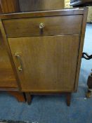 William Lawrence of Nottingham Mahogany Bedside Cabinet