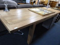 *Oak Extending Dining Table