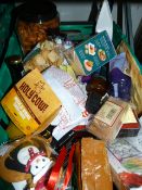 *Mixed box of Groceries containing Ciders - Shortbreads - Biscuits etc