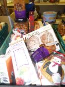 *Box containing Various Confectionery - Meringues - Crisps etc