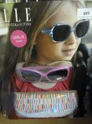 *Pair of Elle Girls Small Sunglasses - Pink