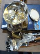 Collection of Silver Plate - Chrome Wares etc