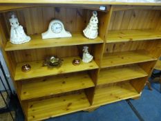 Pine Open Fronted Bookcase