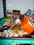 *Mixed box of Groceries containing Peanut Butter Pretzels - Christmas Biscuits - Hazelnut Cakes etc