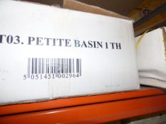 *Stainless Steel Wash Hand Basin with Pedestal