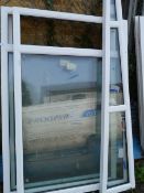 *6 UPVC Windows - Partly Glazed