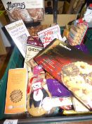 *Box containing Various Confectionery - Meringues - Crisps etc