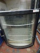 Caravell Counter Top Curved Front Display Refrigerator