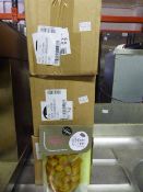 *3 Cartons containing Greek Olives