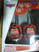 Pair of Disney Cars Walkie Talkies